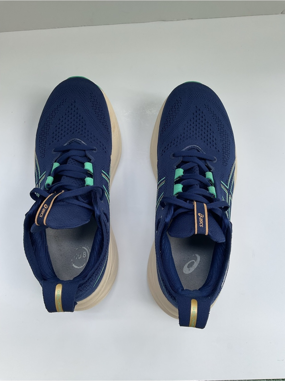 ASICS Gel-Nimbus 26 Women’s 7.5 Navy Running Shoes - Picture 8 of 12